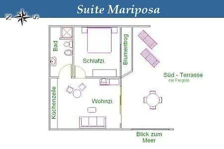 Апартаменты Hochwertig Ausgestattete Mariposa